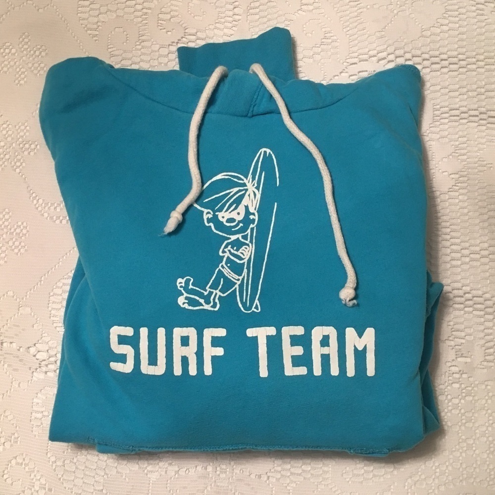 Size S Surf Team Baby Blue Hollister Hoodie